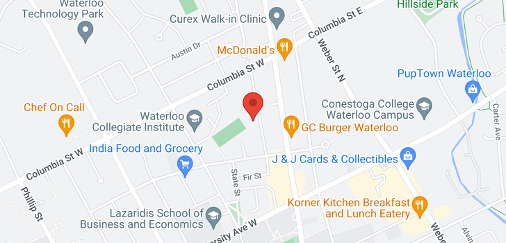 map of #611 -321 SPRUCE ST